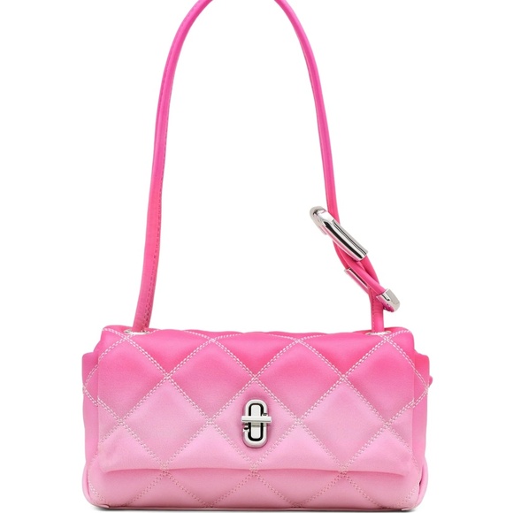 Marc Jacobs Mini Shoulder Bag Dual Pink Ombre Leather - Picture 1 of 10